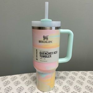 Warm Serene Brushstrokes Stanley Tumbler